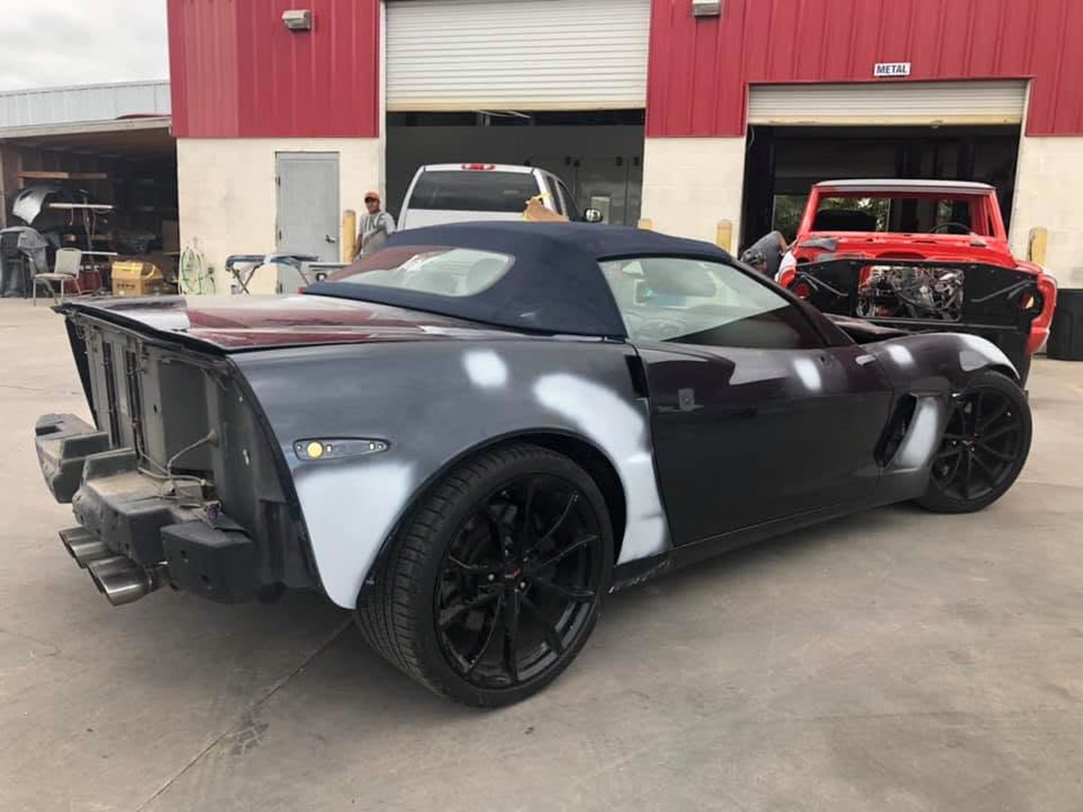 The Superior Collision auto body shop on Paredes Line Road in Brownsville, TX